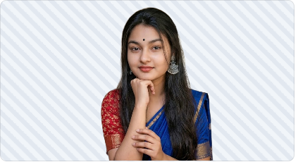 Example portrait after background removal