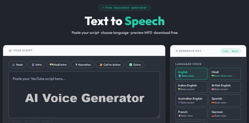 How to Convert Unlimited Free Text to Audio Voice Generator?