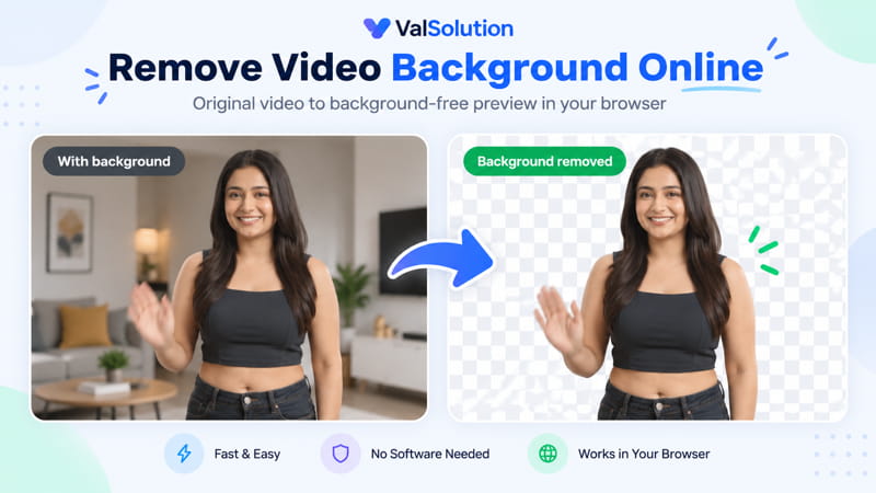 How to Remove Video Background Online for Free?