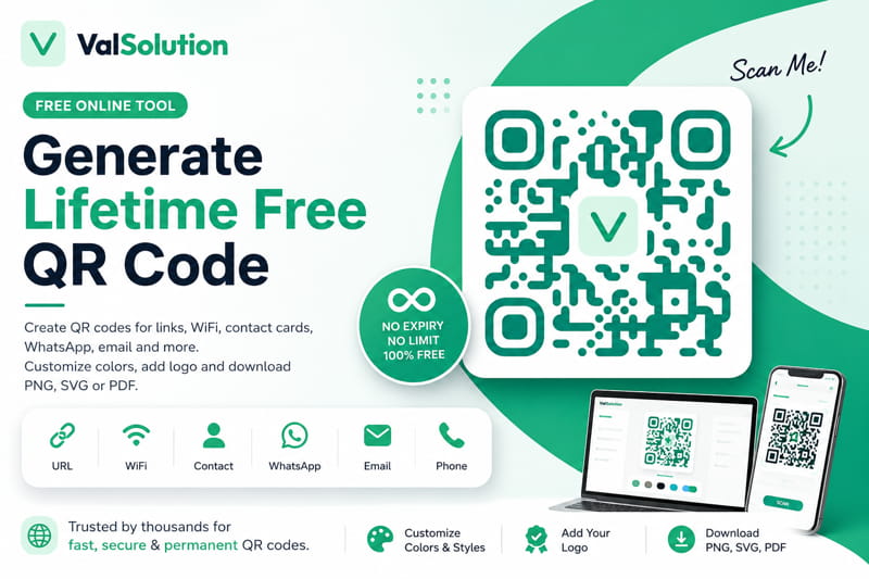 How to Generate a Lifetime Free QR Code?